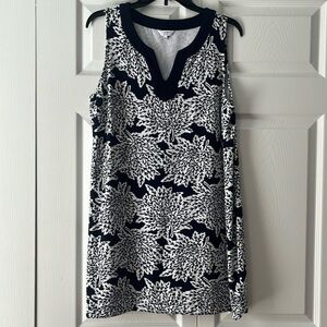 Crown & Ivy Ladies Sleeveless V Neck Dress